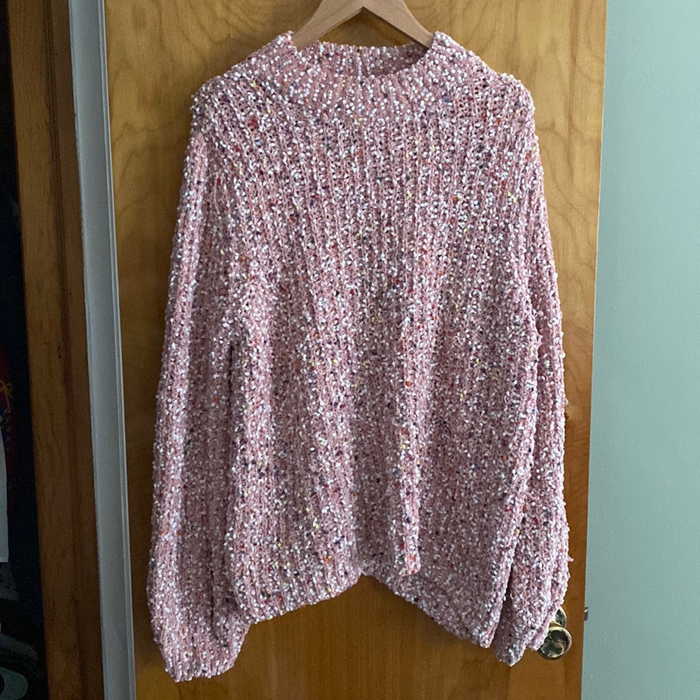 Super Cozy knit funky sweater!